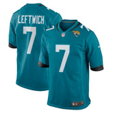 Byron Leftwich Jacksonville Jaguars Retired Player Game Jersey Teal - Nike