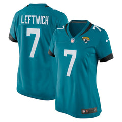 Byron Leftwich Jacksonville Jaguars Women's Retired Player Game Jersey Teal - Nike