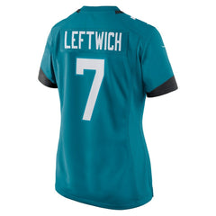 Byron Leftwich Jacksonville Jaguars Women's Retired Player Game Jersey Teal - Nike