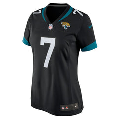 Byron Leftwich Jacksonville Jaguars Women's Alternate Retired Player Game Jersey Black - Nike