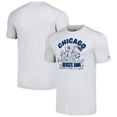 Chicago Cubs Homage Hyper Local Tri-Blend T-Shirt Lifestyle