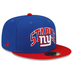 New York Giants New Era NFL x Staple Collection 59FIFTY Fitted Hat Royal/Red - NFL