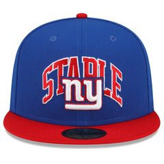 New York Giants New Era NFL x Staple Collection 59FIFTY Fitted Hat Royal/Red - NFL