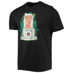 Cincinnati Bengals '47 Logo Super Rival T-Shirt Black - 47 brand