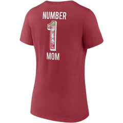 Arizona Cardinals Women's Team Mother's Day V-Neck T-Shirt Cardinal - Fanatics