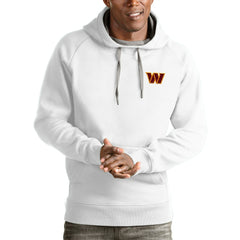 Washington Commanders Antigua Victory Pullover Hoodie White - NFL