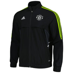 Adidas Manchester United Presentation AEROREADY Full-Zip Jacket - Black