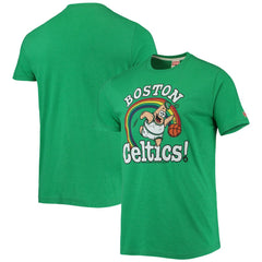 NBA - Boston Celtics Homage NBA x Spongebob Collab Tri-Blend T-Shirt - Kelly Green