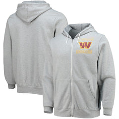 Washington Commanders NFL x Darius Rucker Collection Sponge Fleece Full-Zip Hoodie Heathered Gray - Fanatics