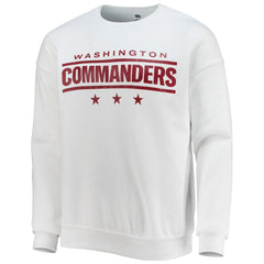 Washington Commanders NFL x Darius Rucker Collection Star Sponge Fleece Pullover Sweatshirt White - Fanatics
