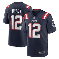 Tom Brady New England Patriots Game Retired Player Jersey Navy - Nike