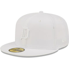 Detroit Tigers New Era White on White 59FIFTY Fitted Hat for sale