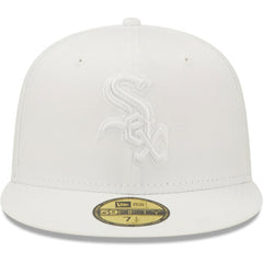 Chicago White Sox New Era White on White 59FIFTY Fitted Hat discount