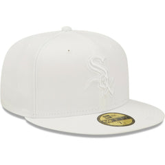 Chicago White Sox New Era White on White 59FIFTY Fitted Hat discount
