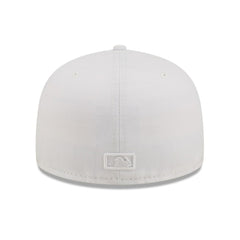 Athletics New Era White on White 59FIFTY Fitted Hat Online