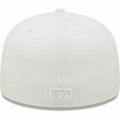 Cleveland Guardians New Era White on White 59FIFTY Fitted Hat for sale