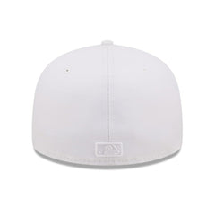 San Diego Padres New Era White on White 59FIFTY Fitted Hat discount