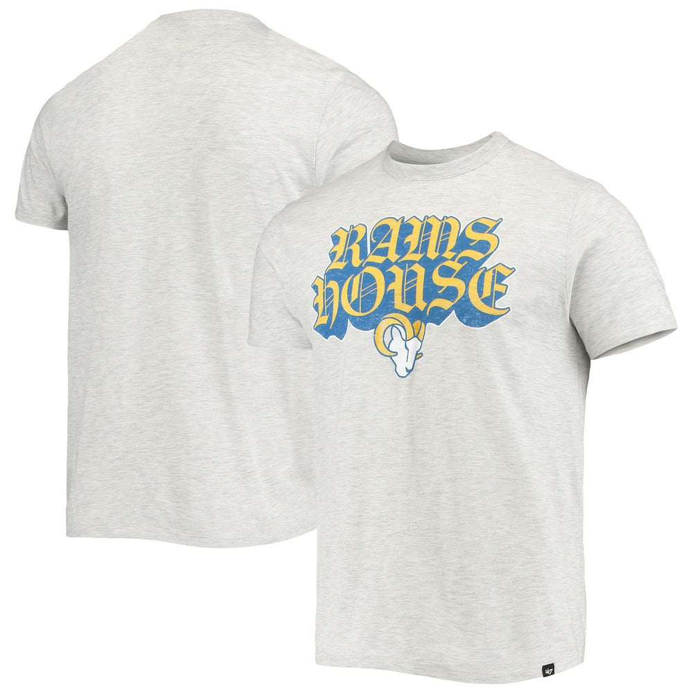 Los Angeles Rams '47 Team Franklin T-Shirt Heathered Gray - 47 brand