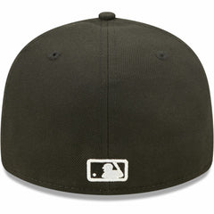 Miami Marlins New Era Black & White Low Profile 59FIFTY Fitted Hat Sale