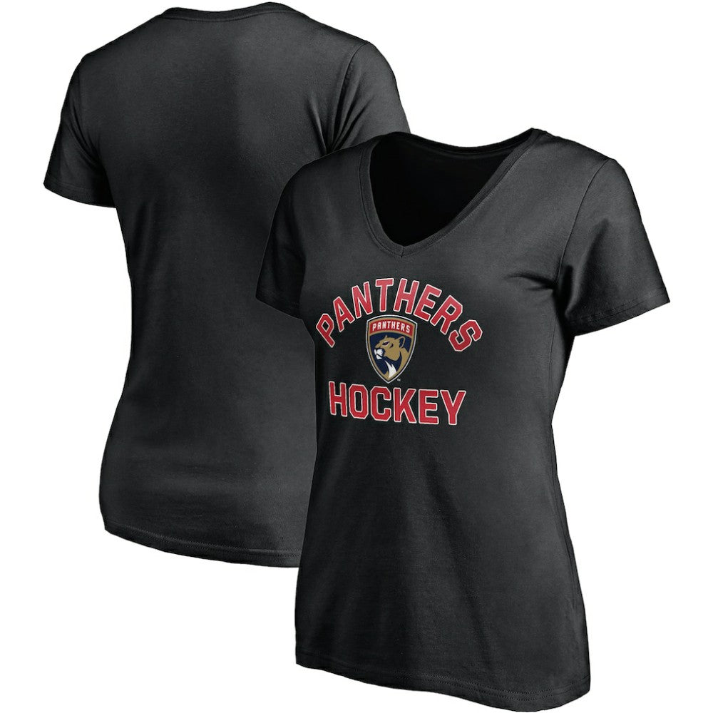 Florida Panthers - Fanatics Women' s Overtime V-Neck T-Shirt Black