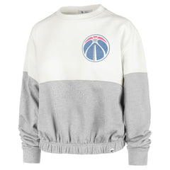 47 brand - Washington Wizards '47 Women's City Edition Take Two Bonita Sweatshirt - Cream