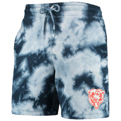 Chicago Bears New Era Tie-Dye Shorts Navy - NFL
