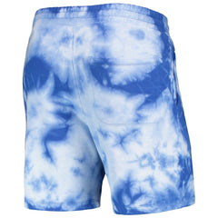 Los Angeles Rams New Era Tie-Dye Shorts Royal - NFL
