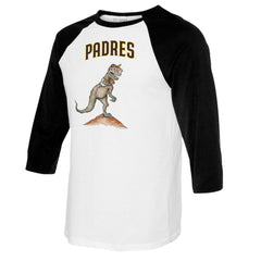 San Diego Padres Tiny Turnip Youth TT Rex Raglan 3/4 Sleeve T-Shirt Online