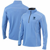Columbia - Memphis Grizzlies Shotgun Omni-Wick Quarter-Zip Pullover Jacket - Light Blue