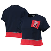 Boston Red Sox Refried Apparel Women's Cropped T-Shirt for sale