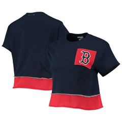 Boston Red Sox Refried Apparel Women's Cropped T-Shirt for sale