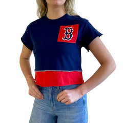 Boston Red Sox Refried Apparel Women's Cropped T-Shirt for sale