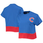 Chicago Cubs Refried Apparel Women's Cropped T-Shirt for sale