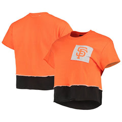 San Francisco Giants Refried Apparel Women's Cropped T-Shirt Lifestyle