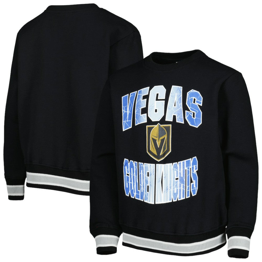 Vegas Golden Knights Youth Classic Blueliner Pullover Sweatshirt Black