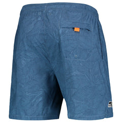 Dallas Cowboys Naples Layered Leaves Swim Trunks Navy - Tommy Bahama