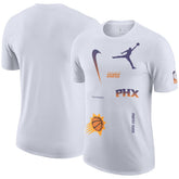 NBA - Phoenix Suns Jordan Brand Courtside Statement Edition Max90 T-Shirt - White