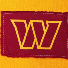 Washington Commanders Refried Apparel Women's Cropped Pullover Hoodie Gold - NFL