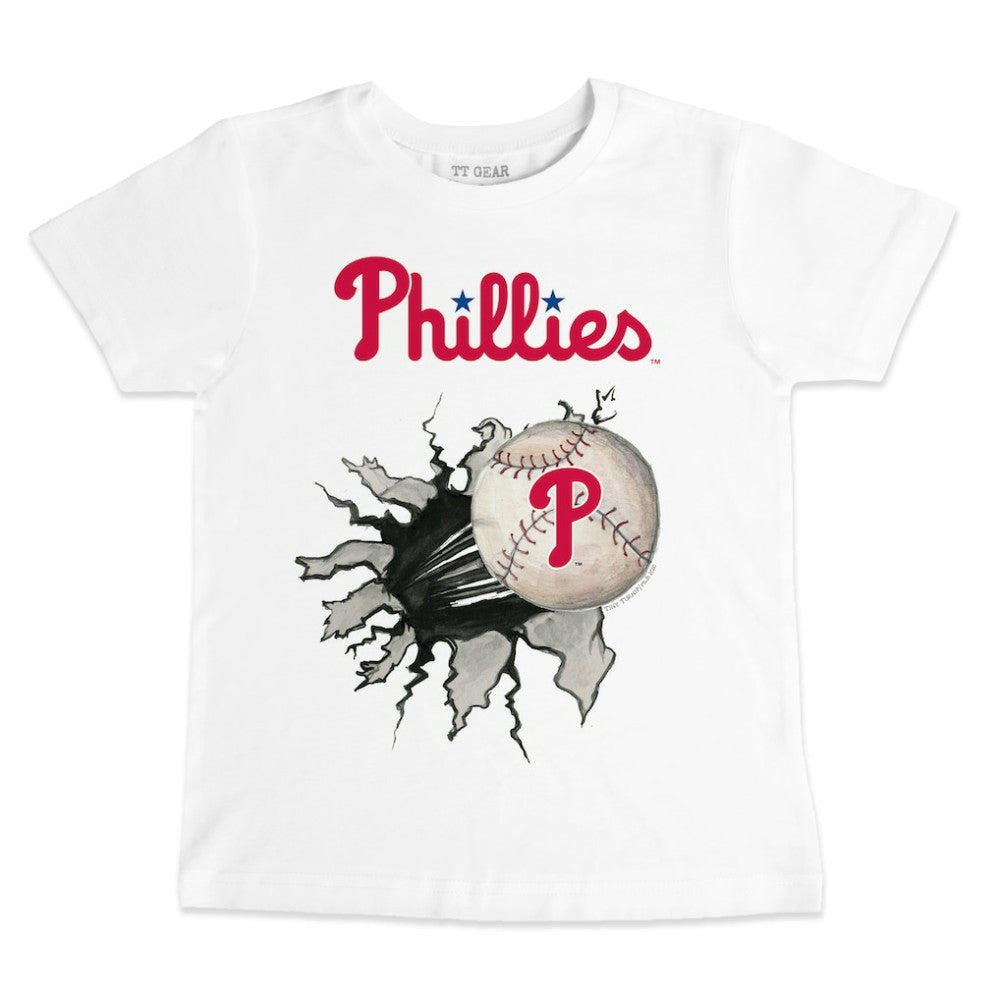 Philadelphia Phillies Tiny Turnip Youth Baseball Tear T-Shirt for sale