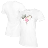 San Diego Padres Tiny Turnip Women's Baseball Tiara Heart T-Shirt Near Me