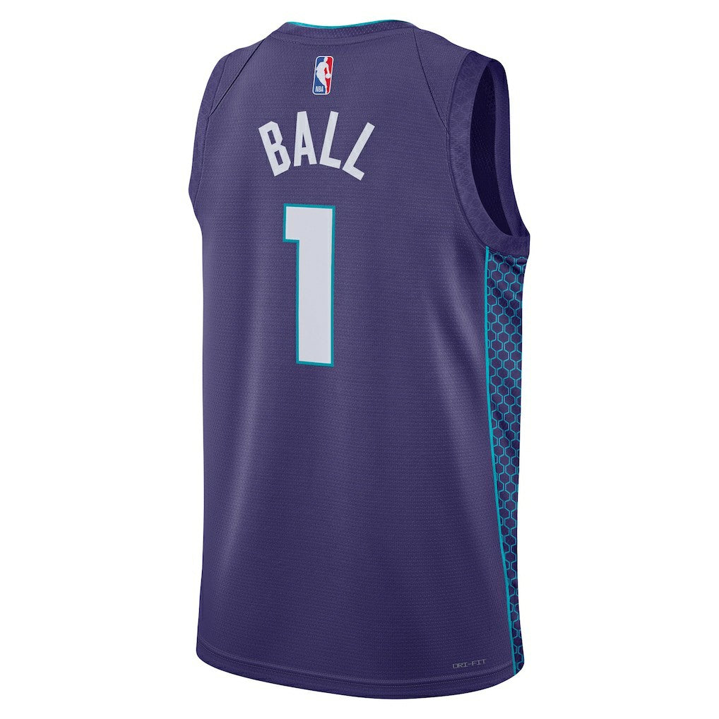 LaMelo Ball Charlotte Hornets Jordan Brand Unisex Swingman Jersey - Statement Edition - Purple online | NBA Jerseys