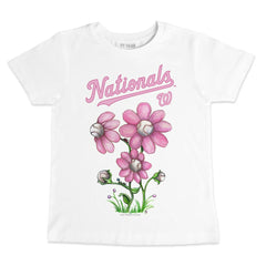 Washington Nationals Tiny Turnip Youth Blooming Baseballs T-Shirt Lifestyle