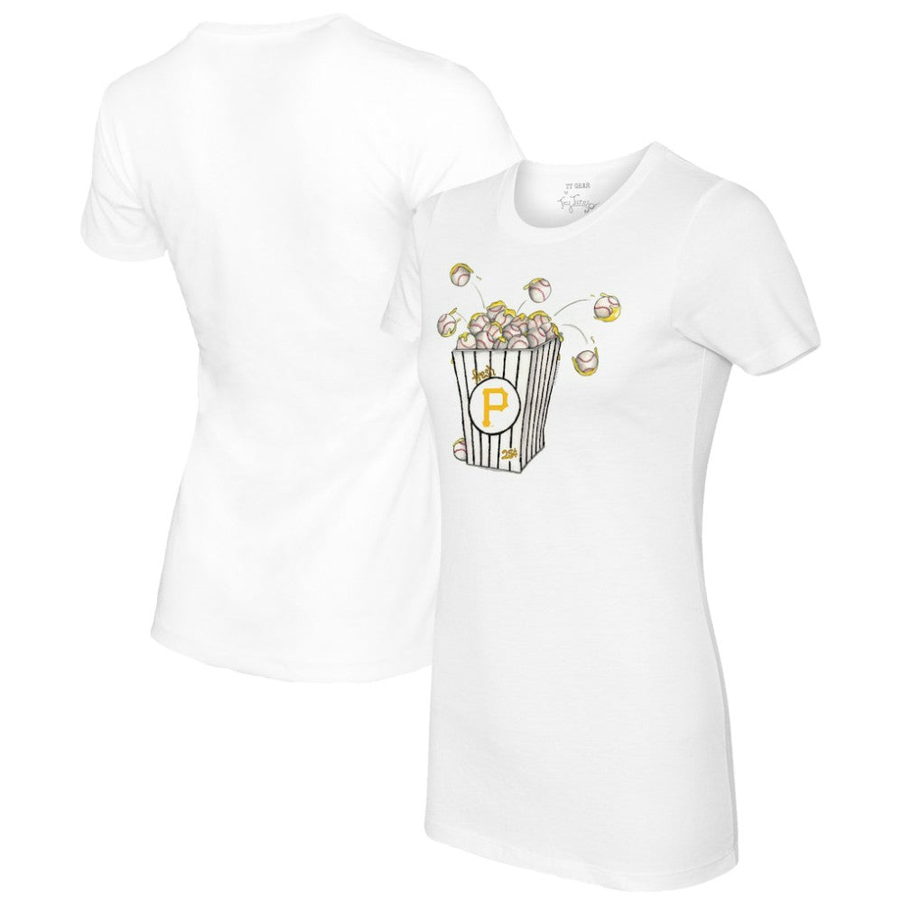Pittsburgh Pirates Tiny Turnip Women's Popcorn T-Shirt for sale