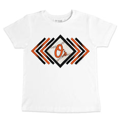 Baltimore Orioles Tiny Turnip Youth Prism Arrows T-Shirt On Sale