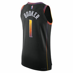 NBA - Devin Booker Phoenix Suns Jordan Brand Authentic Player Jersey - Statement Edition - Black