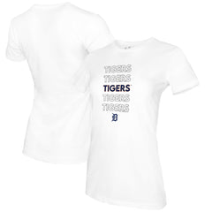 Detroit Tigers Tiny Turnip Women's Stacked T-Shirt Sale