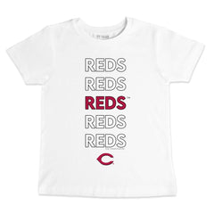 Cincinnati Reds Tiny Turnip Youth Stacked T-Shirt Online