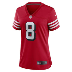 Steve Young San Francisco 49ers Women's Alternate Game Jersey Scarlet - Nike
