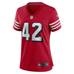 Ronnie Lott San Francisco 49ers Women's Alternate Game Jersey Scarlet - Nike
