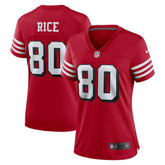 Jerry Rice San Francisco 49ers Women's Alternate Game Jersey Scarlet - Nike